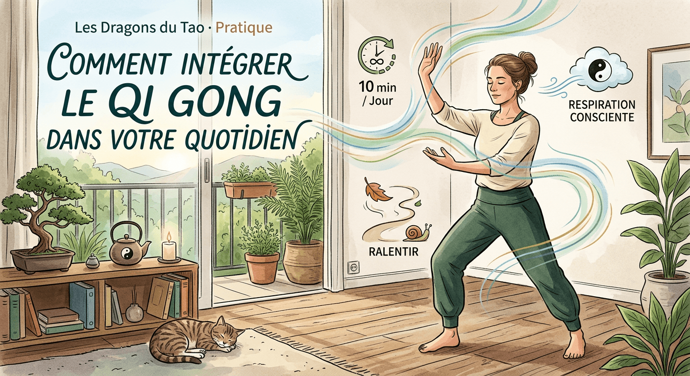 Lire la suite à propos de l’article Comment intégrer le Qi Gong dans votre quotidien
