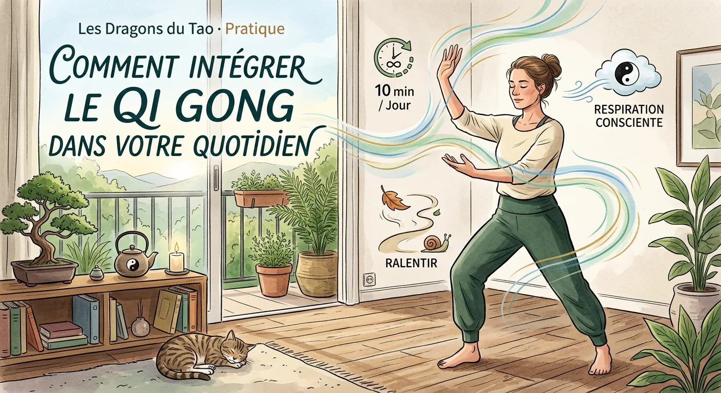 Lire la suite à propos de l’article Comment intégrer le Qi Gong dans votre quotidien