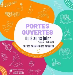 Lire la suite à propos de l’article Journées portes ouvertes – Du 8 au 13 juin 2026